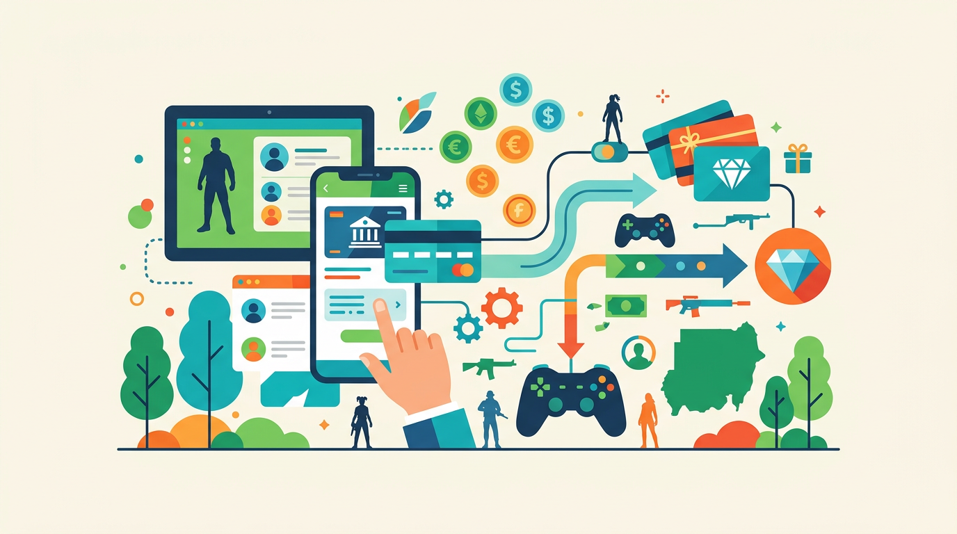 أفضل طريقة لشحن فري فاير في السودان عبر بنكك: دليل خطوة بخطوة