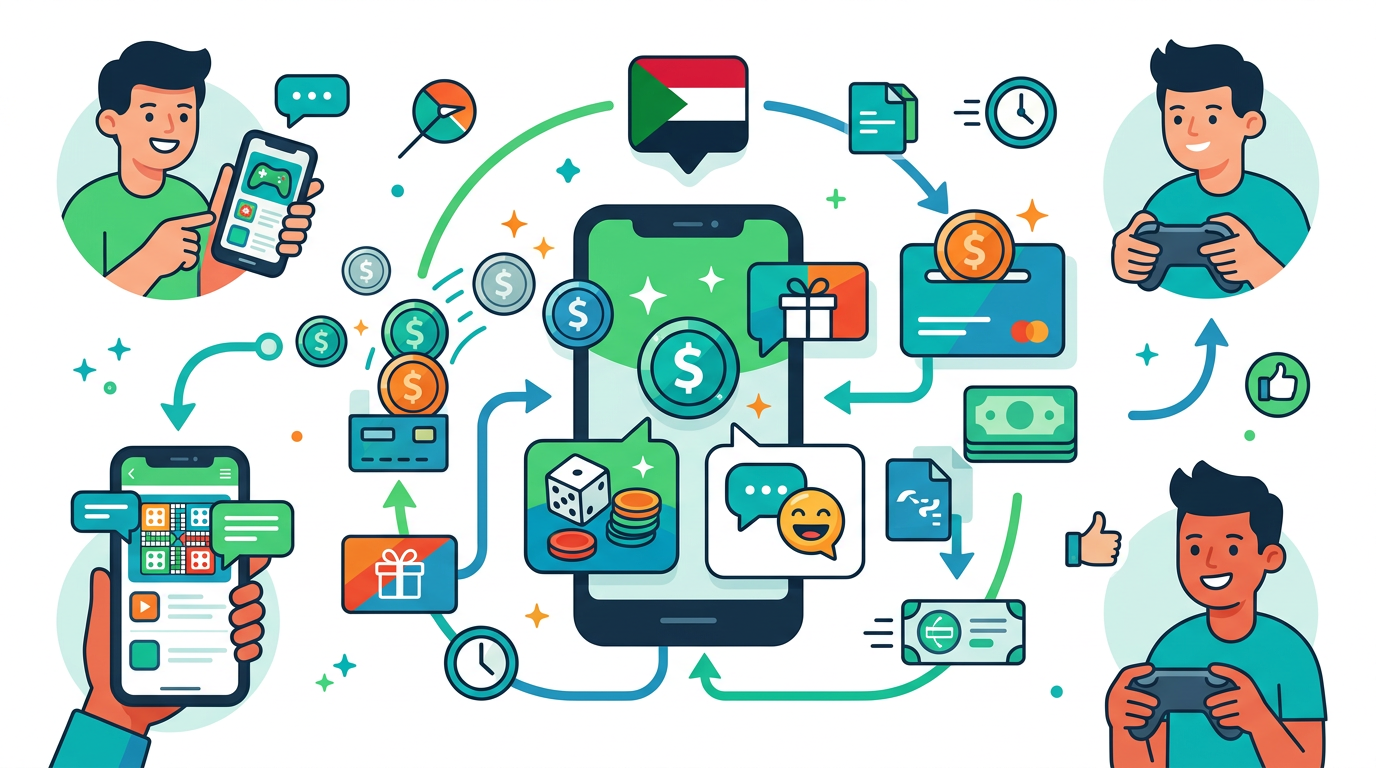 شحن عملات يلا لودو ويلا شات للاعبين السودانيين: دليل السرعة والموثوقية