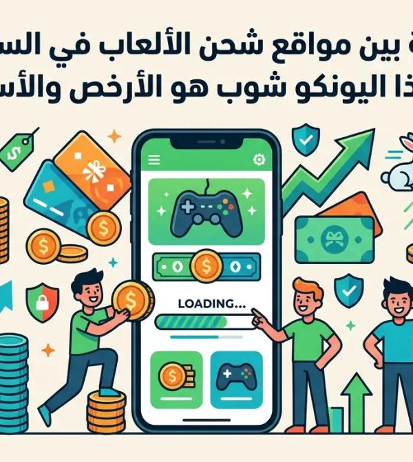 مقارنة بين مواقع شحن الألعاب في السودان: لماذا اليونكو شوب هو الأرخص والأسرع